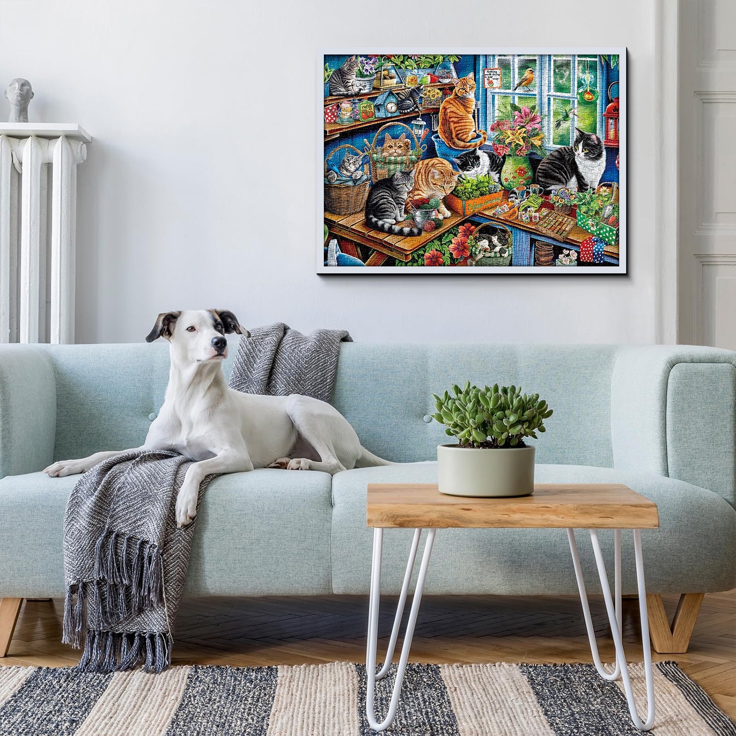 Puzzle puzzle di baffi verdeggianti 1000 pezzi