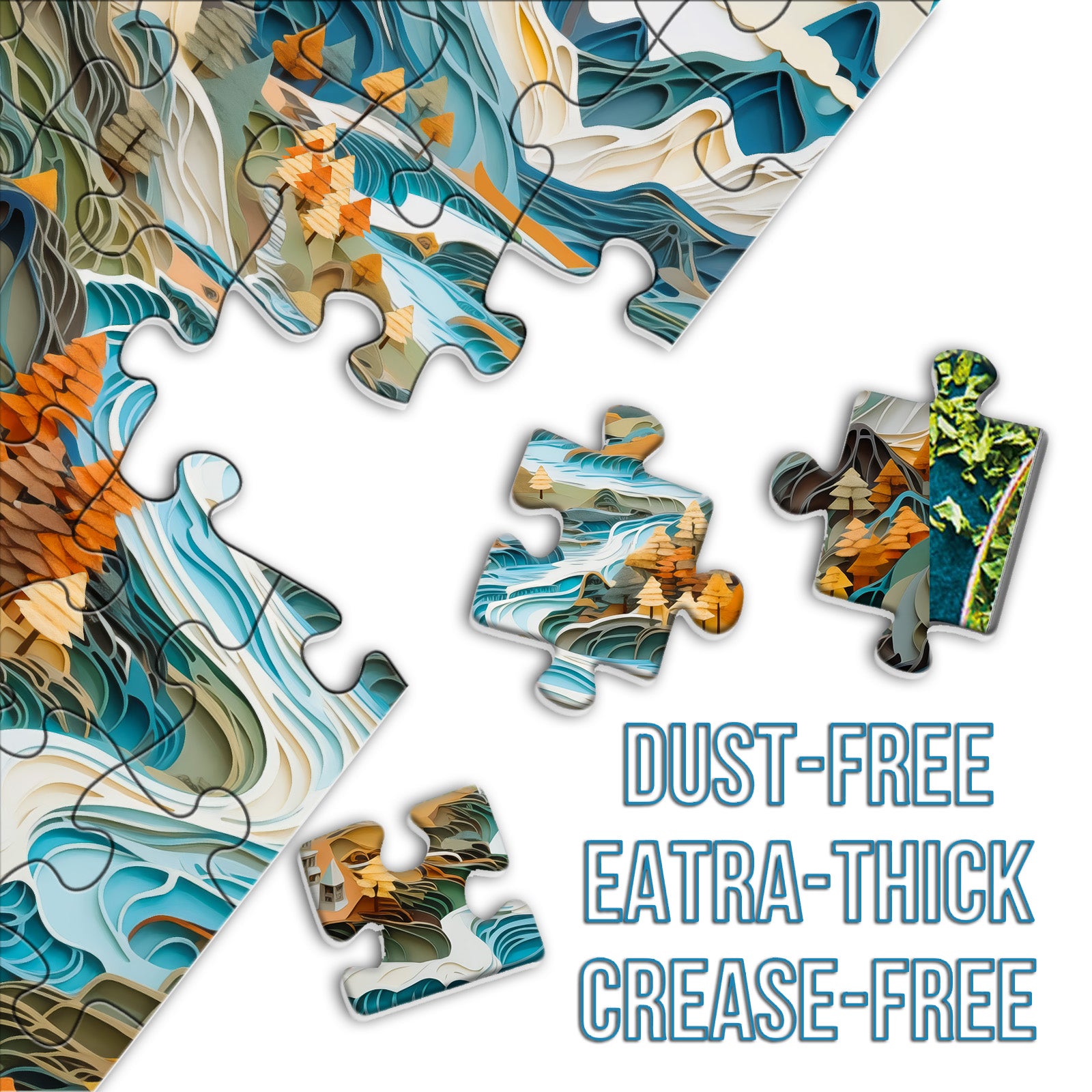 Mountain Stream Jigsaw Puzzle 1000 stuks