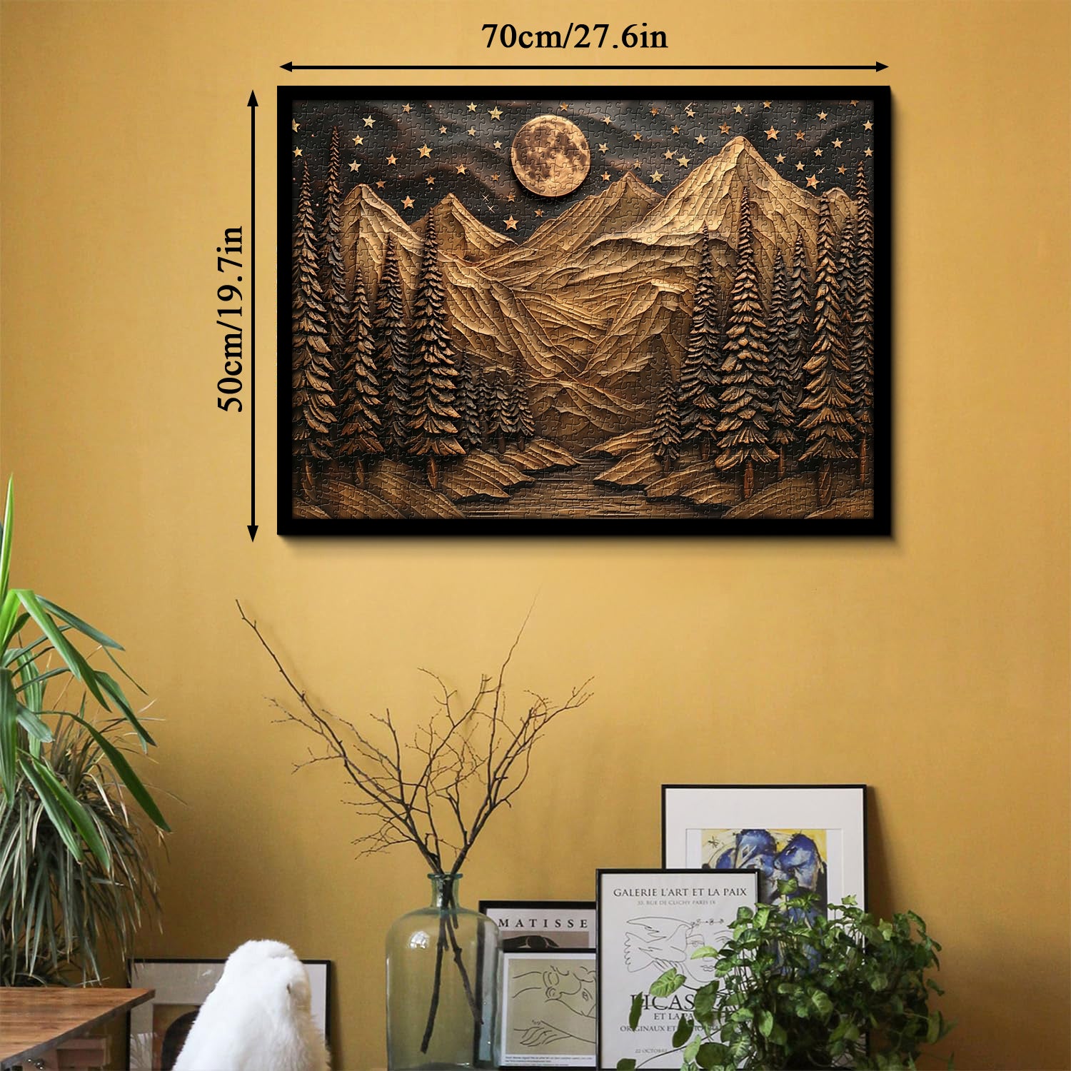 Woodcarving Forest Jigsaw Puzzle 1000 Pieces