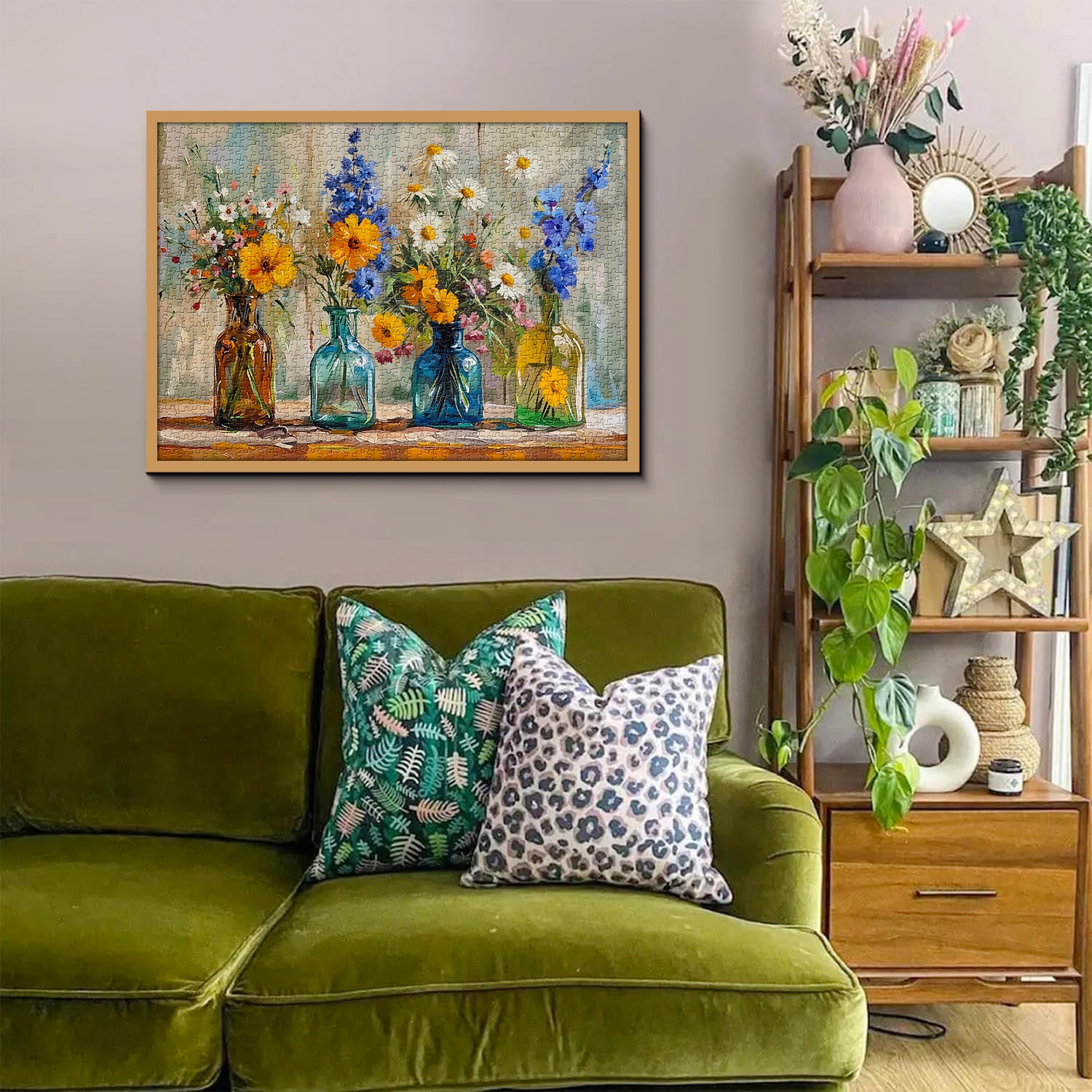 Arreglo de flores de primavera Rompecabezas 1000 piezas