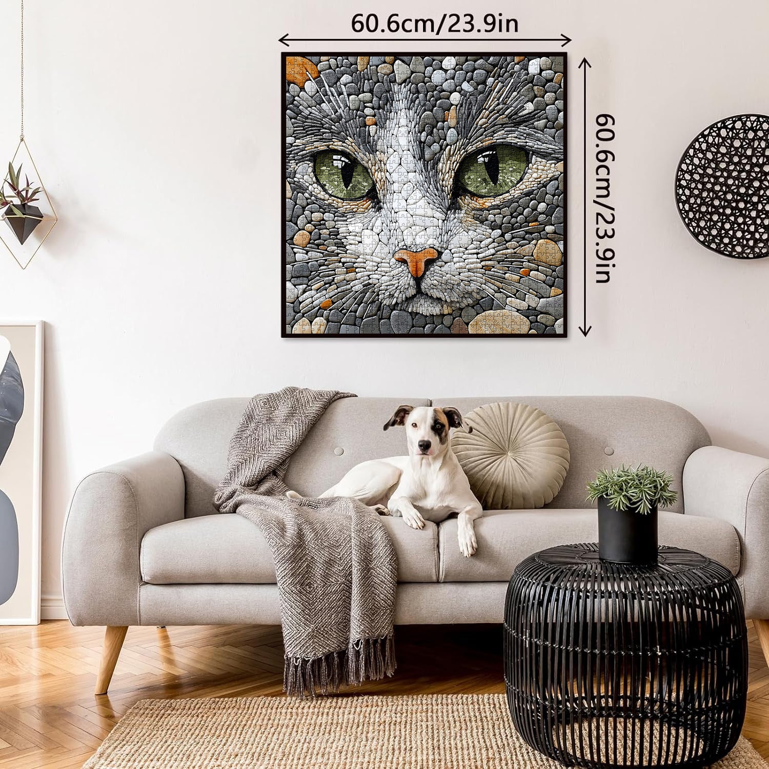 Pebble Cat Jigsaw Puzzle 1000 Pieces