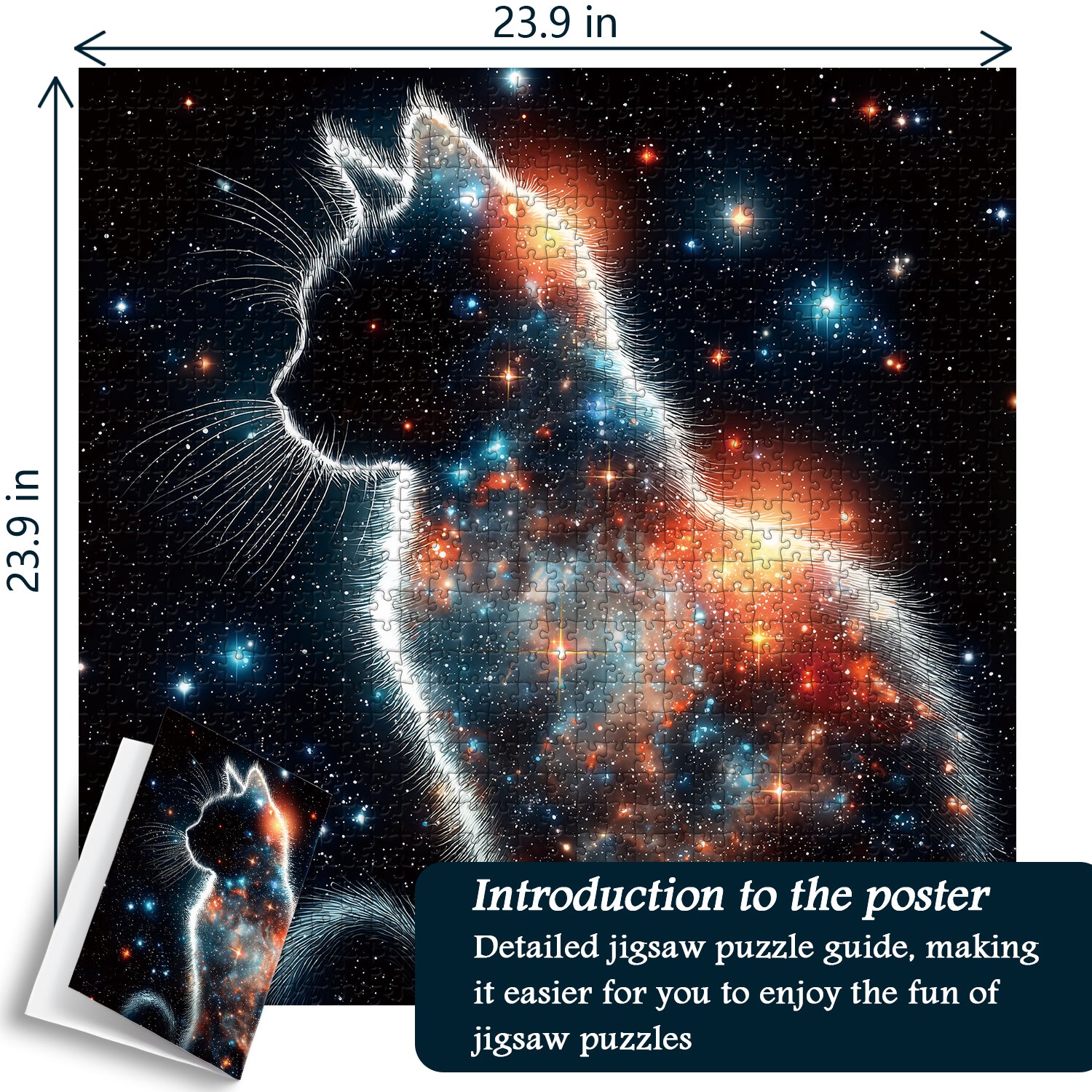 Star Cat Jigsaw Puzzle 1000 Pieces