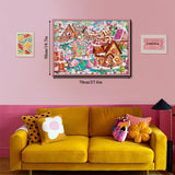 Candy Town Jigsaw Puzzle 1000 Pieces