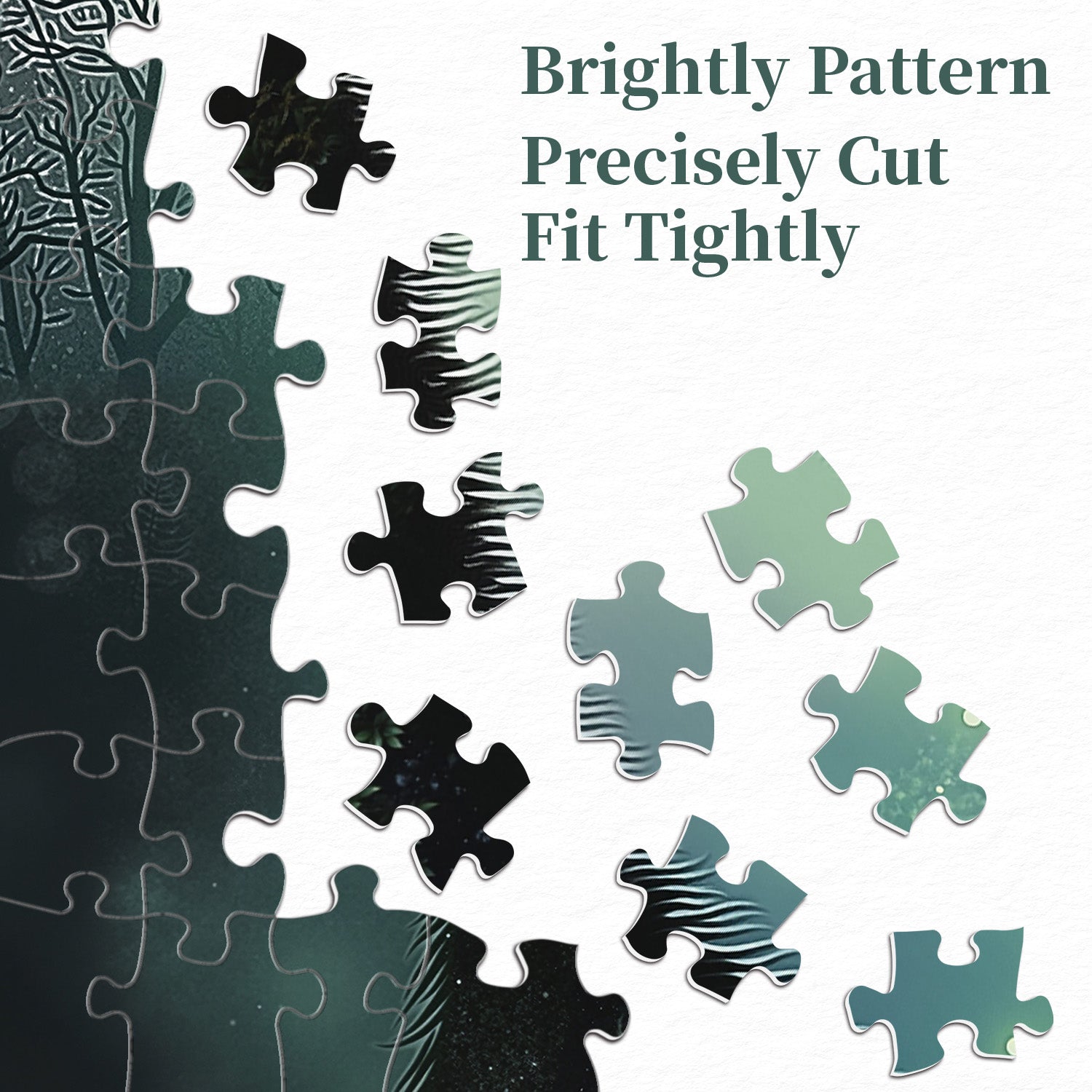 Forest Cat Jigsaw Puzzle 1000 Pieces