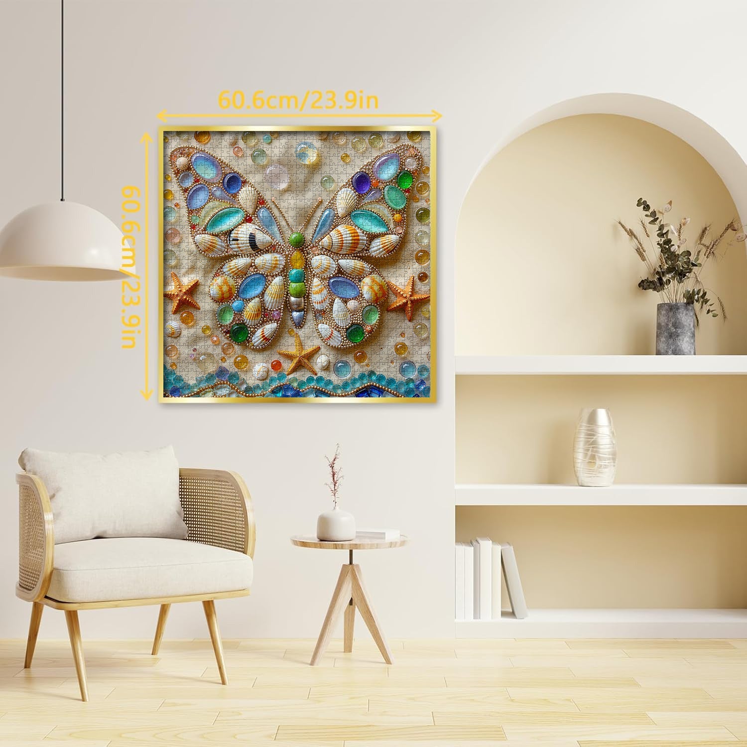 Seashell Butterfly Jigsaw Puzzles 1000 Pieces
