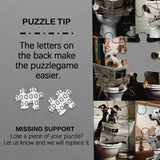 Ideabazar® Pooping Dogs Jigsaw Puzzle 1000 Pieces
