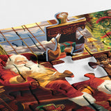 Cozy Hearth Advent Calendar Jigsaw Puzzle  1000 Pieces