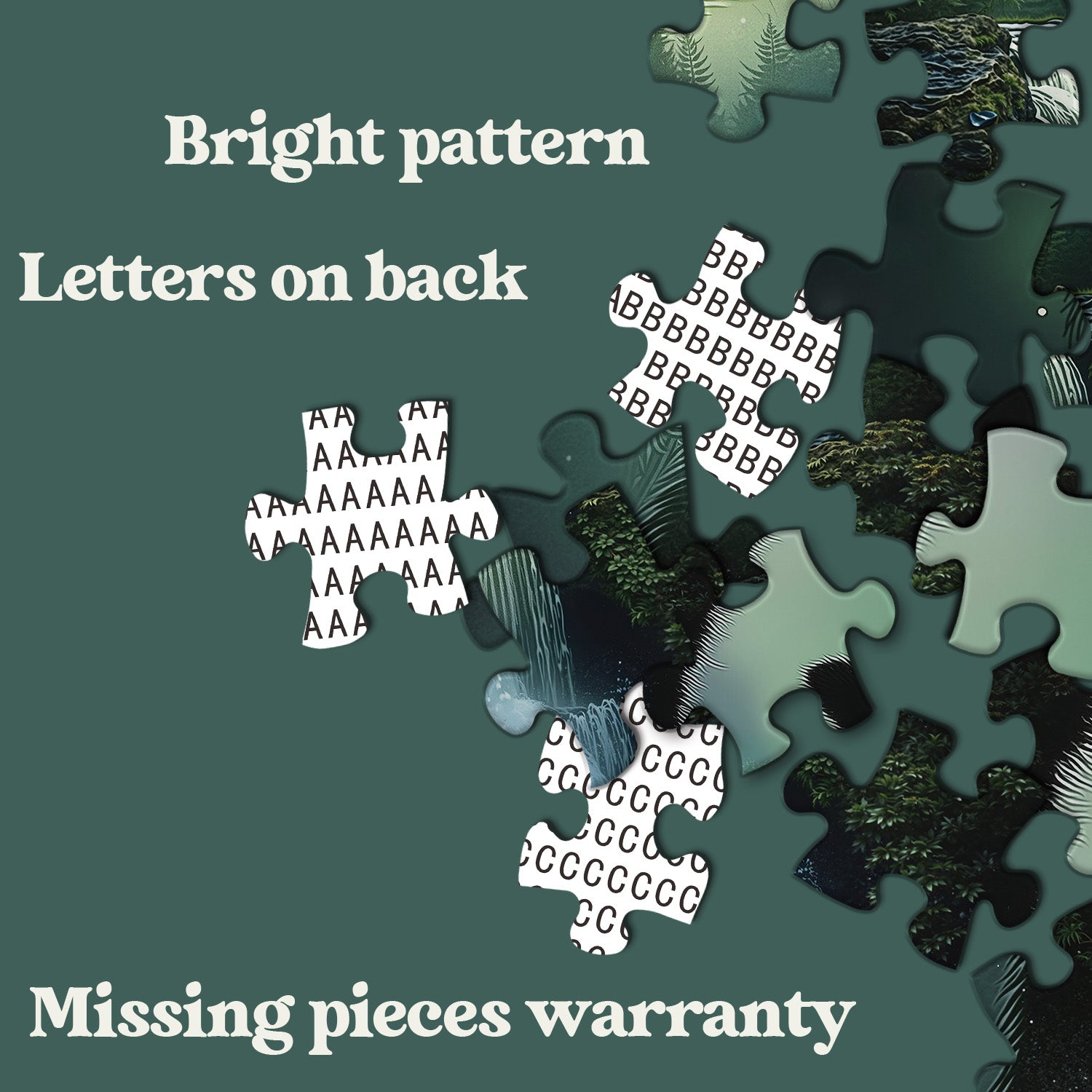 Forest Cat Jigsaw Puzzle 1000 Pieces