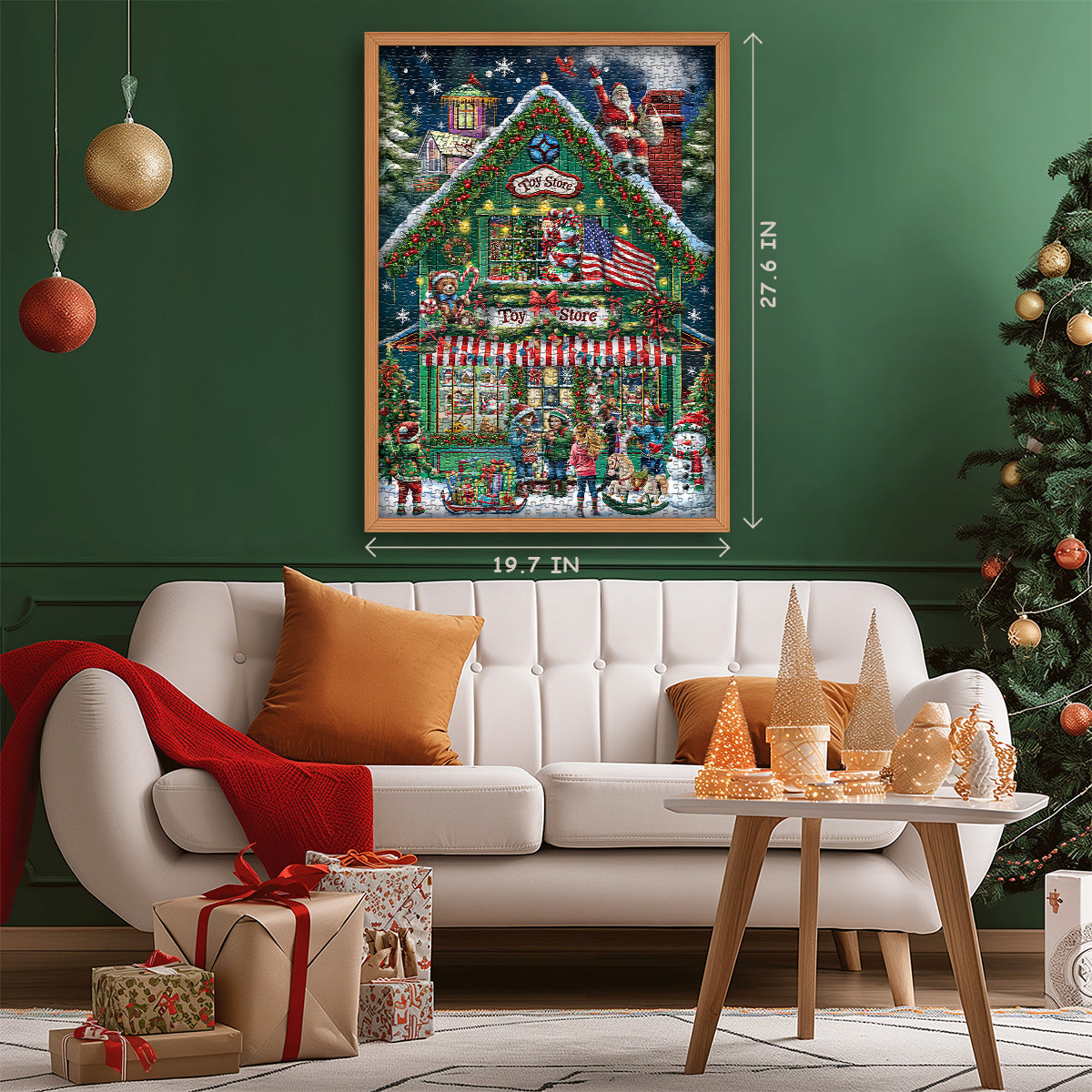 Christmas Store Advent Calendar Jigsaw Puzzle  1000 Pieces