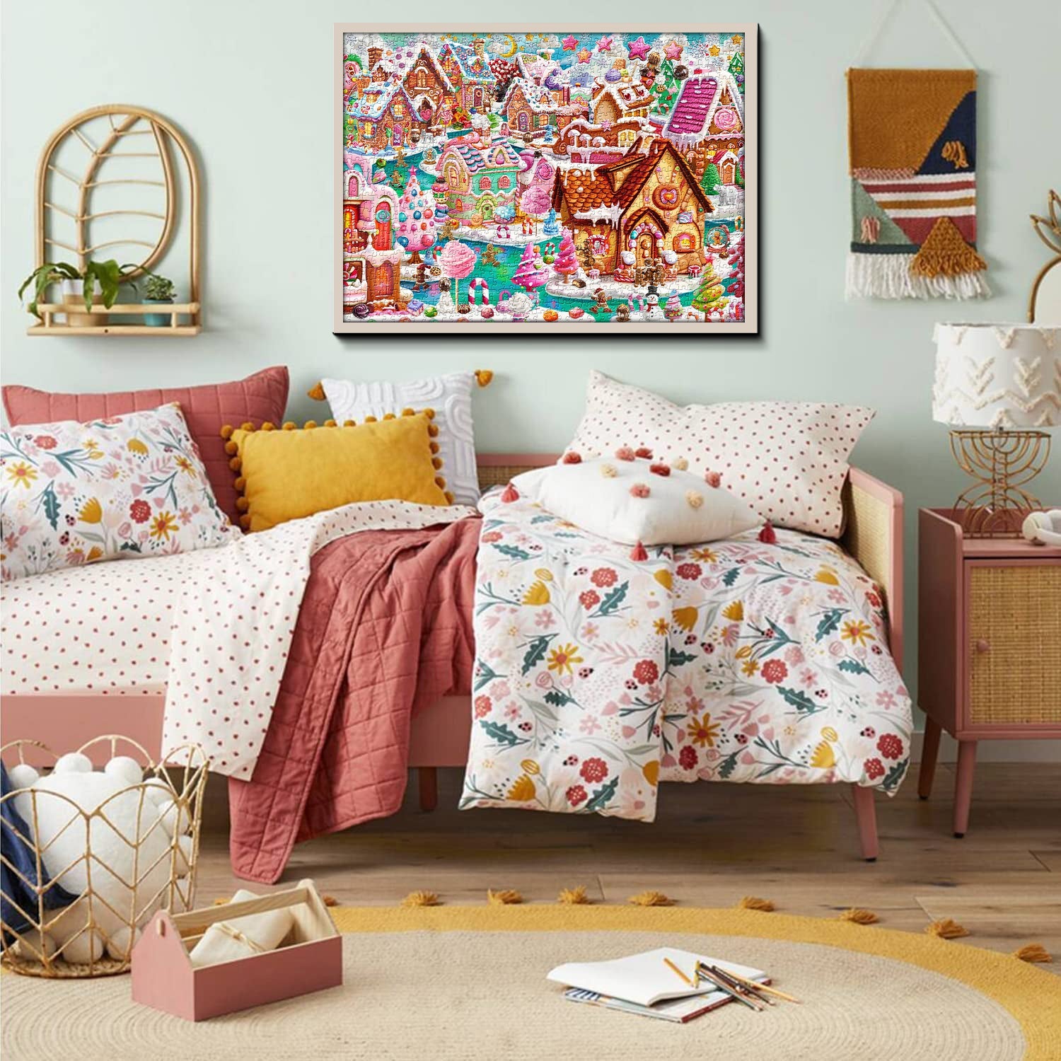Candy Town Jigsaw Puzzle 1000 Pieces