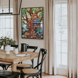 Floral Treehouse Jigsaw Puzzle 1000 Pieces