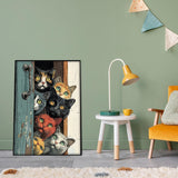 Curious Cat Jigsaw Puzzle 1000 Pieces