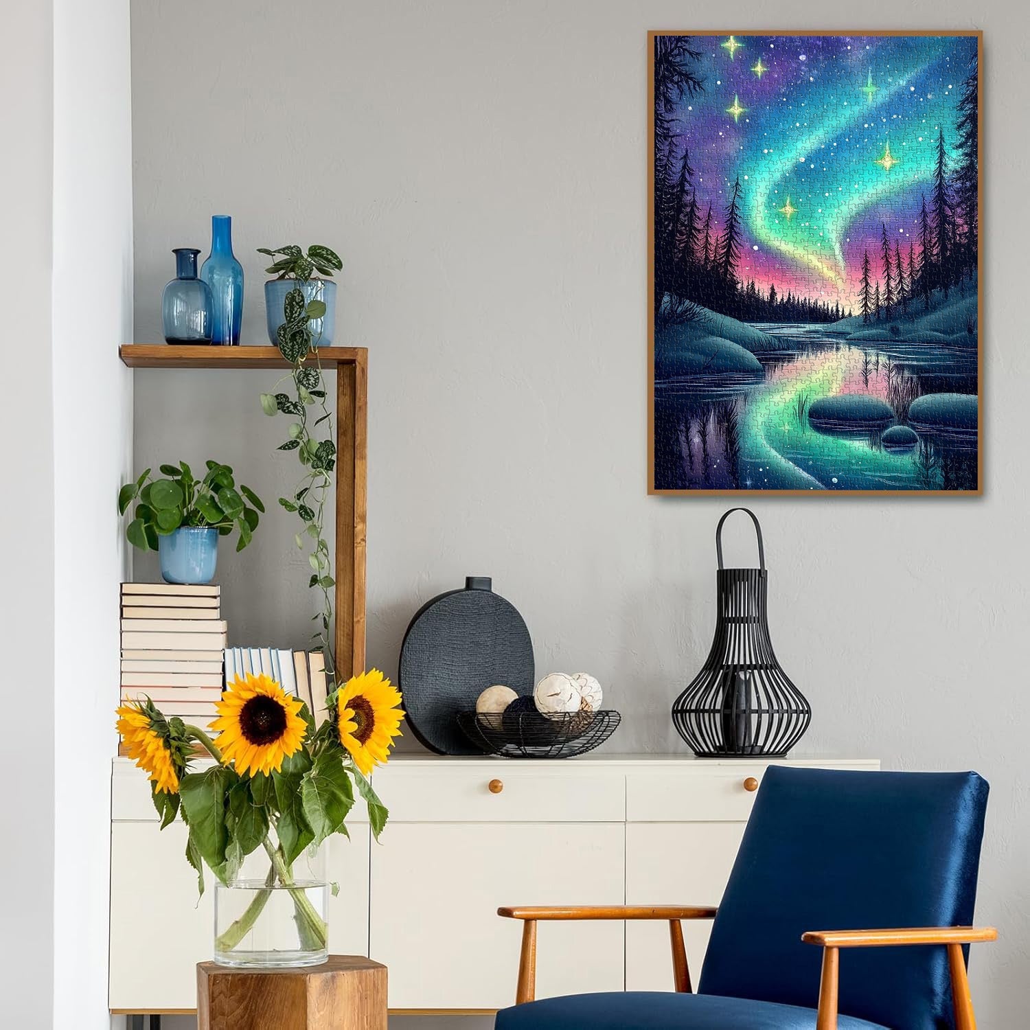 Starlit Aurora Dream Jigsaw Puzzle 1000 -stuk