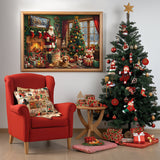 Weihnachtshaus Adventskalender Puzzle 1000 Stücke