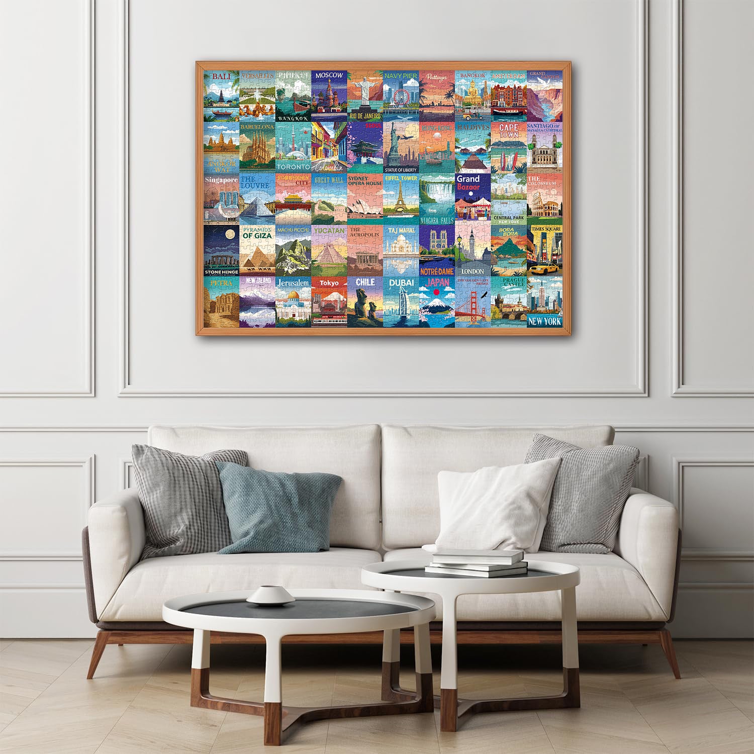 World Landmarks Jigsaw Puzzle 1000 Pieces