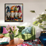 Colorful Gnomes Jigsaw Puzzle 1000 Pieces