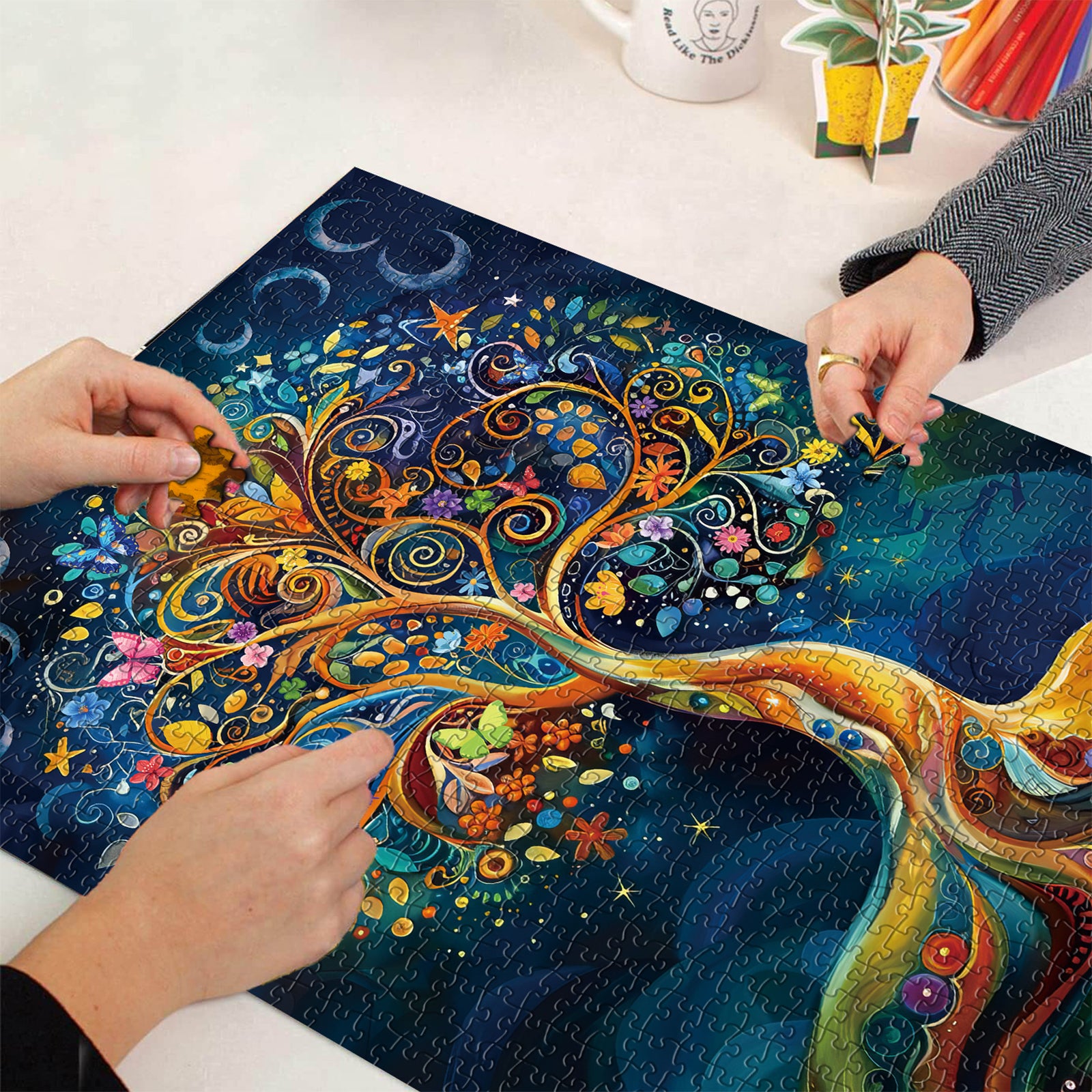 Wondrome boom jigsaw puzzel 1000 stuks