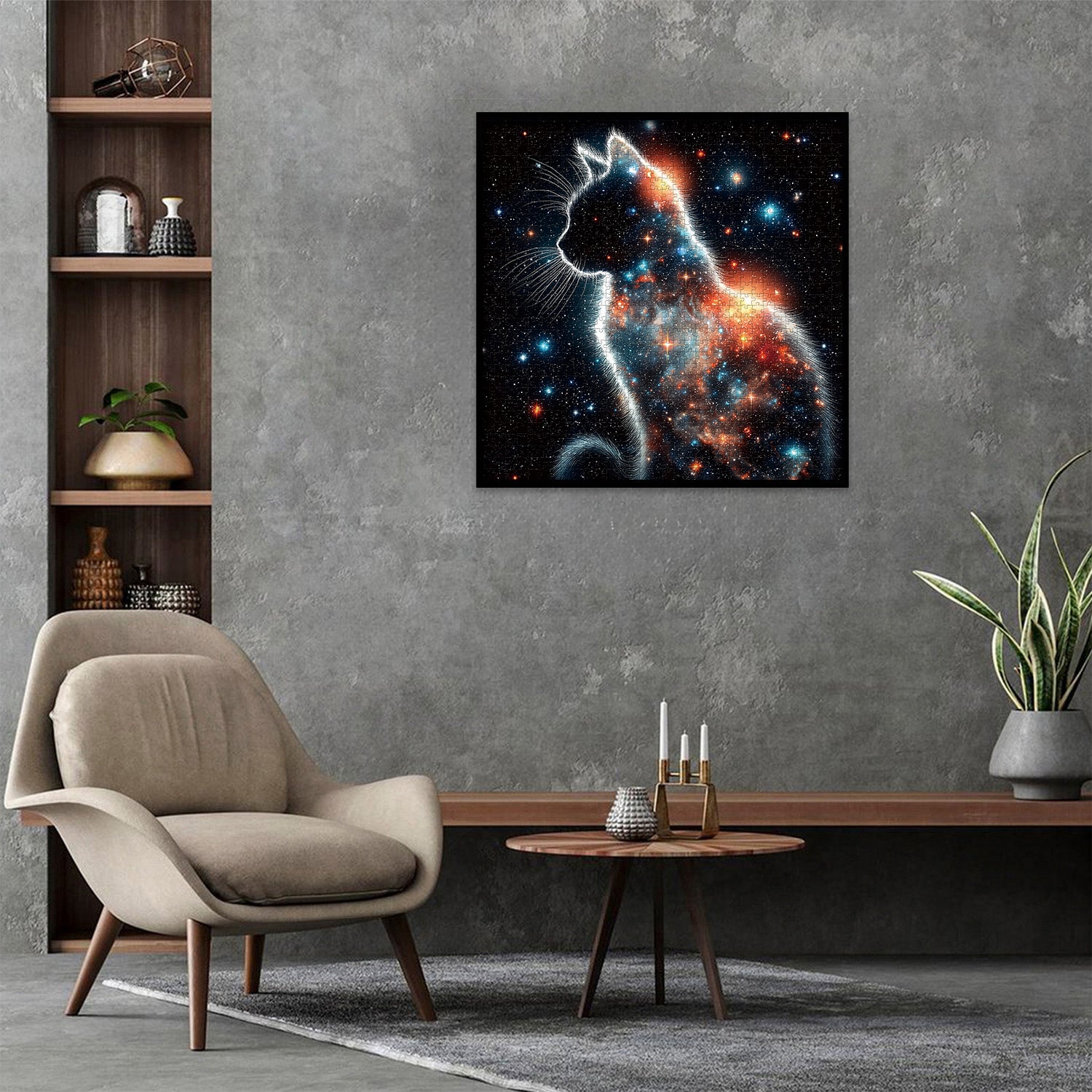 Star Cat Jigsaw Puzzle 1000 Pieces