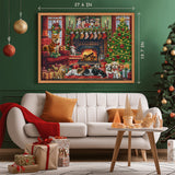 Cozy Christmas Advent Kalender Jigsaw Puzzle 1000 stuks