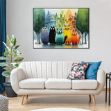 Chromatic Cats Jigsaw Puzzle 1000 Pieces