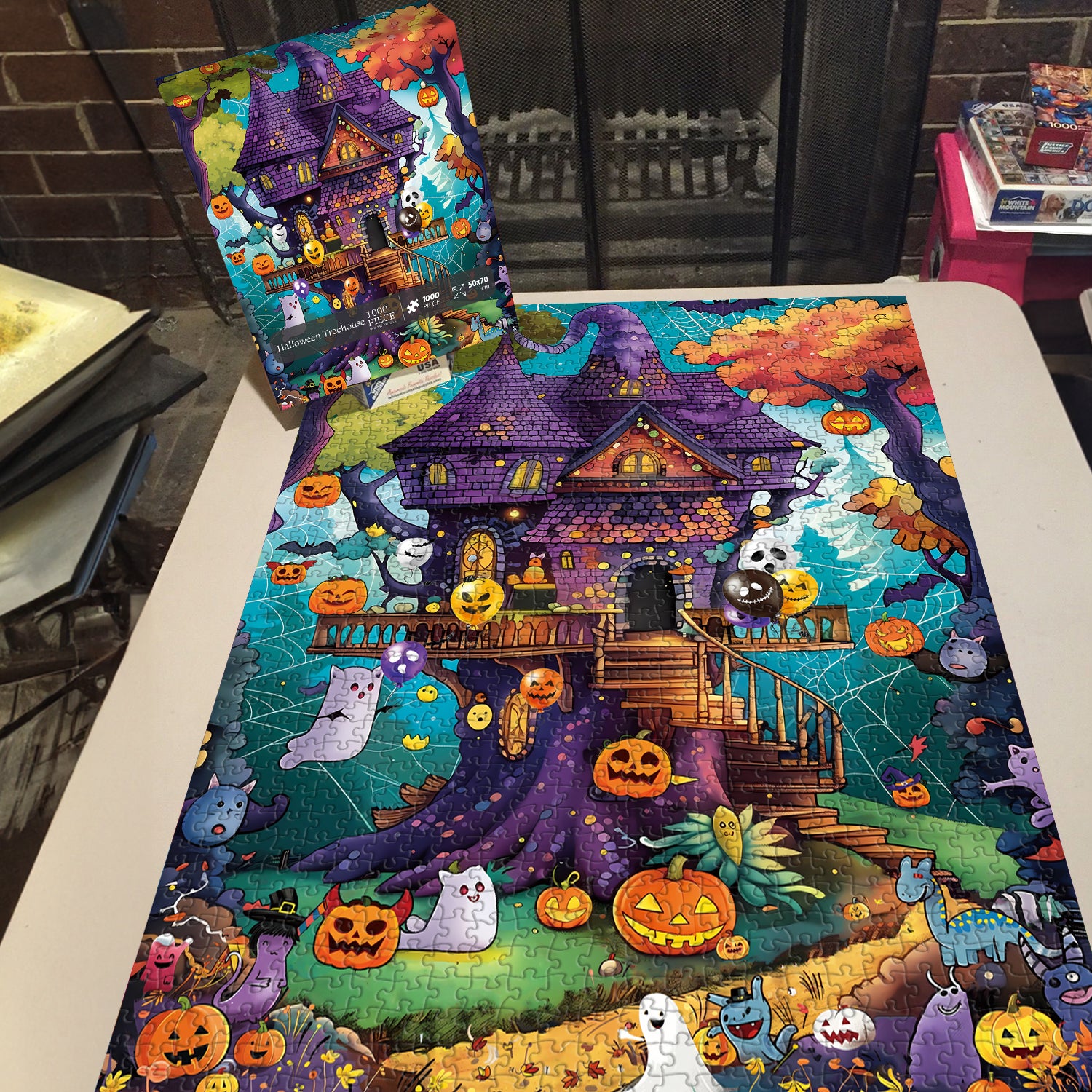 Halloween Treehouse Jigsaw Puzzle 1000 Pieces