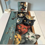 Curious Cat Jigsaw Puzzle 1000 Pieces