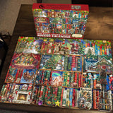Cozy Hearth Advent Calendar Jigsaw Puzzle  1000 Pieces