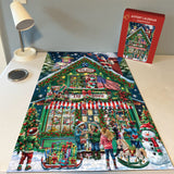 Cozy Hearth Advent Calendar Jigsaw Puzzle  1000 Pieces
