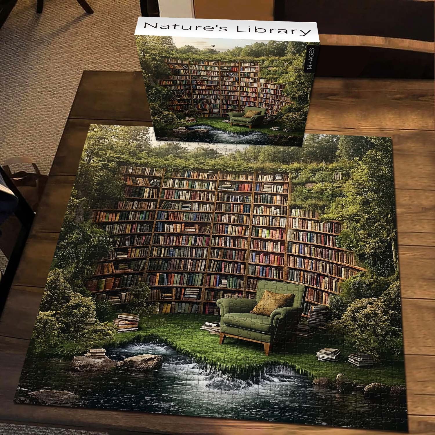 Nature's Library Jigsaw Puzzle 1000 Pieces