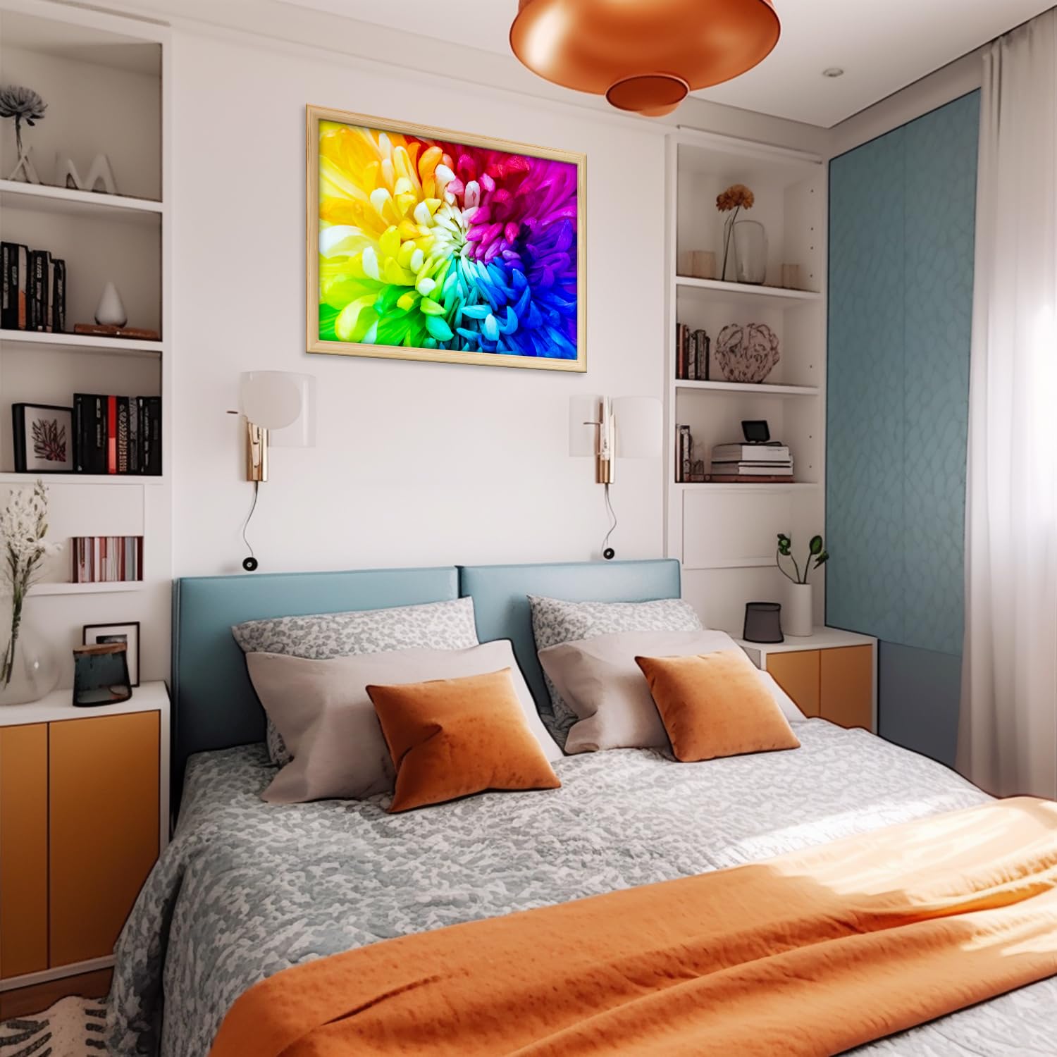 Ideabazar® Color Flower Jigsaw Puzzle 1000 Pieces