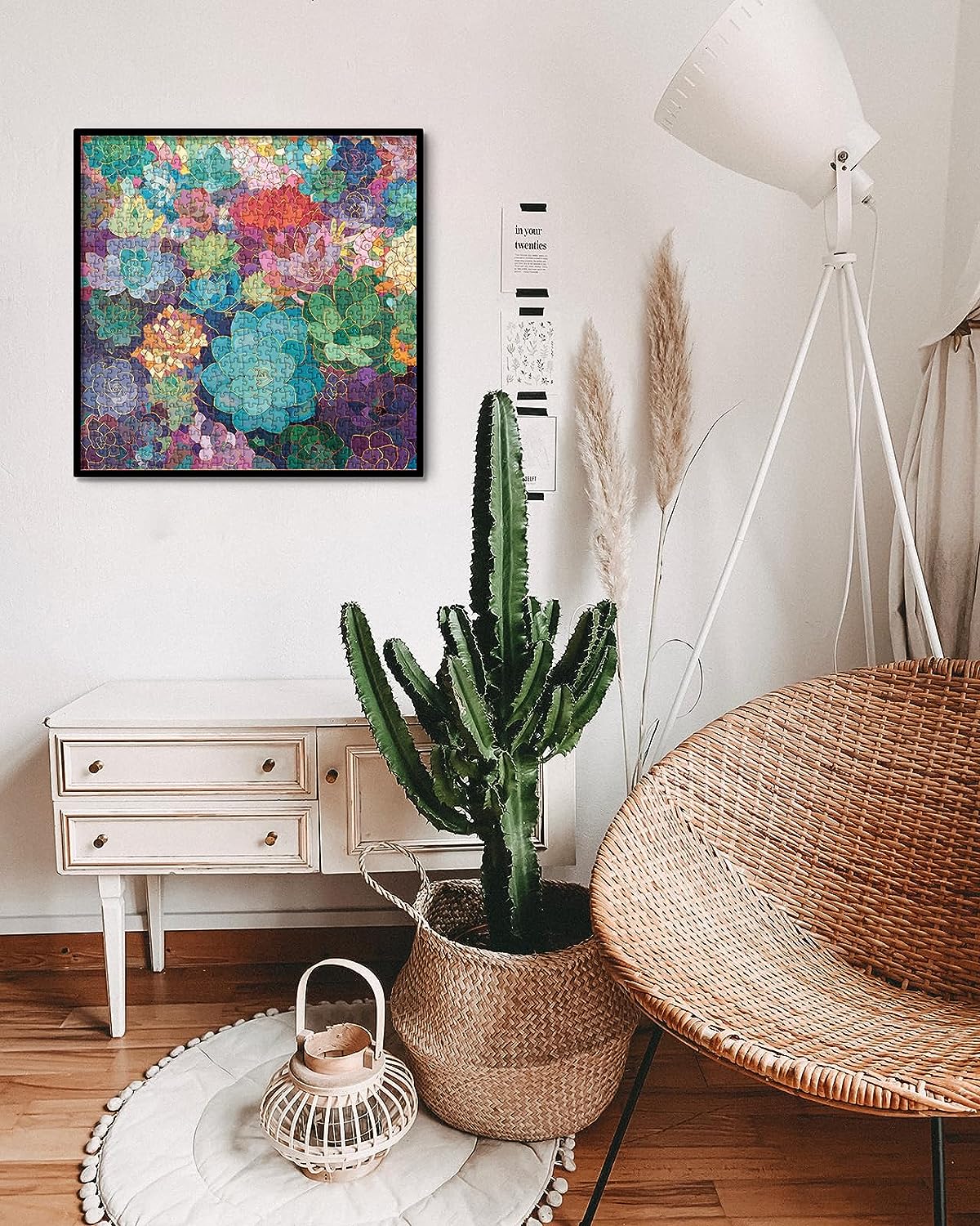 Ideabazar® Gradient Succulent Jigsaw Puzzle 1000 Piece