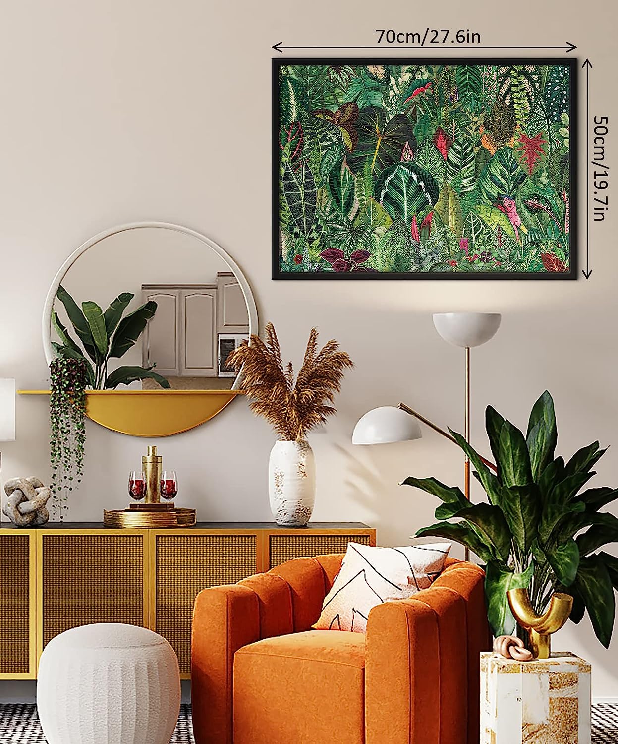 Ideabazar® Houseplant Jungle Jigsaw Puzzle 1000 Pieces