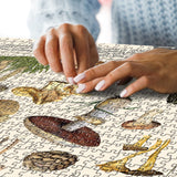 Ideabazar® Vintage Mushroom Jigsaw Puzzle 1000 Pieces