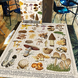 Ideabazar® Vintage Mushroom Jigsaw Puzzle 1000 Pieces