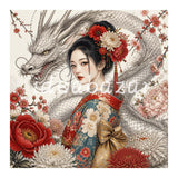 Dragon Maiden Diamond Painting Kit