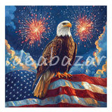Freedom Eagle Diamond Painting Kit