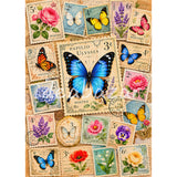 Butterfly Postage Diamond Painting Kit