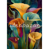 Colorful Calla Lilies Diamond Painting Kit