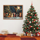 Cat's Library Jigsaw Puzzle 1000 piezas