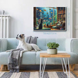 Cat Aquarium Jigsaw Puzzle 1000 Pieces
