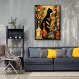 Floral Cat Jigsaw Puzzle 1000 Pieces