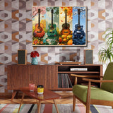 Four Seasons Guitar Jigsaw Puzzle 1000 Pieces