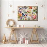 Butterfly Bloom Jigsaw Puzzle 1000 Pieces