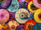 Colorful Oil Umbrellas Diamond Painting Kit