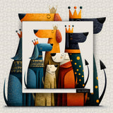 Royal Pups Jigsaw Puzzle 1000 Pieces