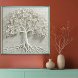 Tree of Whiteness Jigsaw Puzzle 1000 Pieces