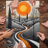 Sun Path Jigsaw Puzzle 1000 Pieces