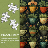 Plant-Loaded Cups Jigsaw Puzzle 1000 Pieces