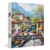 Town after the rain Jigsaw Puzzle 1000 Pieces