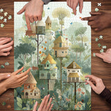 Treehouse Village Jigsaw Puzzle 1000 Pieces